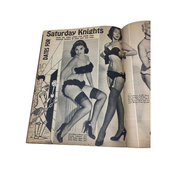 Vintage Beauty Parade "Four Lies About Blondes/Zing on A G-String" Magazine - Picture 12 of 16